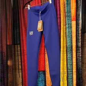 Loewe On Cloud Active Tights Azul Blue with Pockets